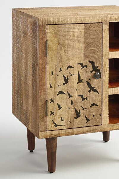 Artikel Uçan Kuşlar Stencil Boyama şablonu 30x30 cm, Duvar Stencil, Fayans St...