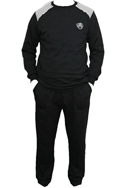 A&K ZÜMRA Zimní pánská pyžamová souprava z česané bavlny