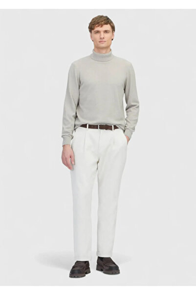 Ramsey Πλεκτό πουλόβερ από μαλλί με ίσιο πλέγμα με πέτρα