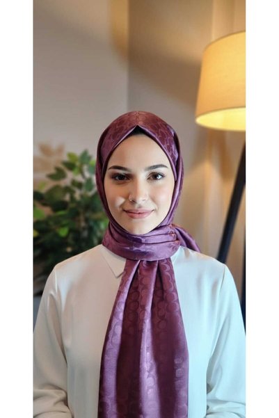 ZELL-ALZ Hijab Shawl Jacquard Shawl
