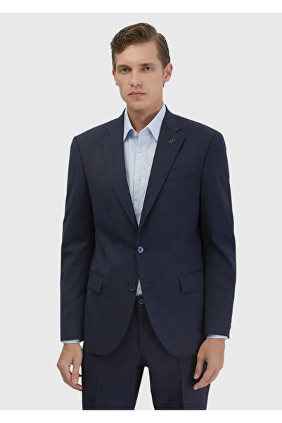 Ramsey İndigo Micro Modern Fit Wool Blend Suit