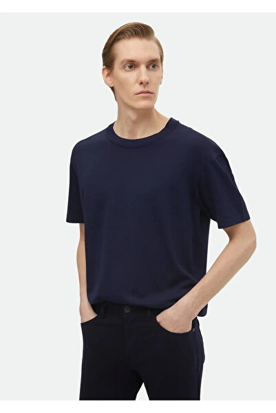 Ramsey Велосипедна комір синій трикотаж