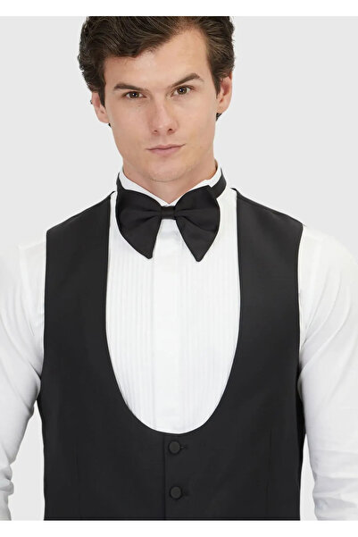 Ramsey Black Plain Classic Vest