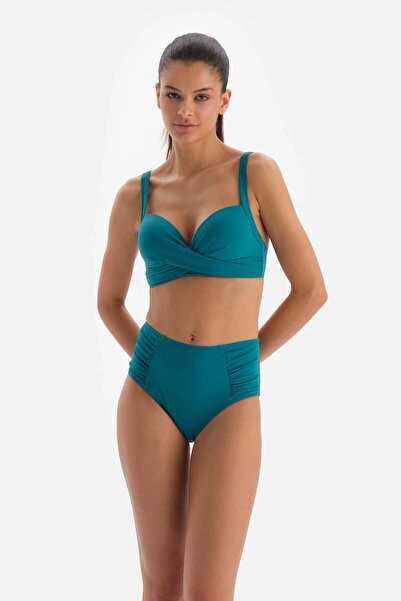 Dagi Petrol Yanı Drapeli Yüksel Bel Alt