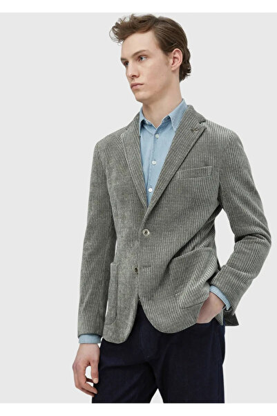 Ramsey Μπουφάν με ανοιχτό πράσινο σχέδιο με λεπτή εφαρμογή στον ώμο