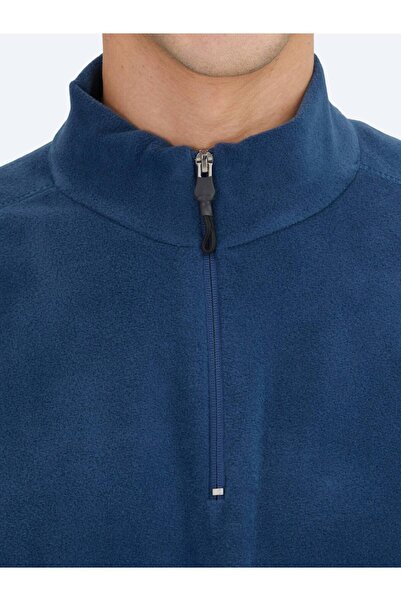 Kip Φούτερ Indigo D ψηλός λαιμός απλό φλις