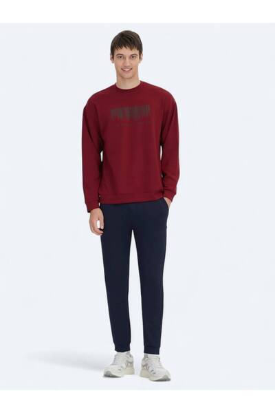 Kip Червона футболка з принтом на комірі