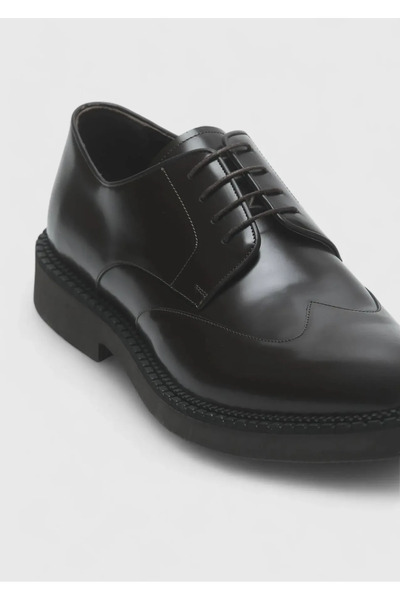 Ramsey Καφέ δερμάτινα casual παπούτσια