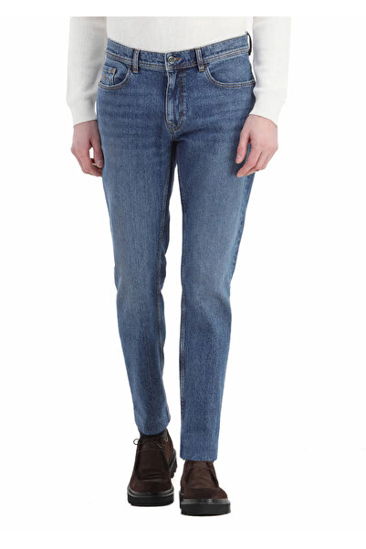 Ramsey Indigo Regular Fit Denim - Παντελόνι από βαμβακερό μείγμα