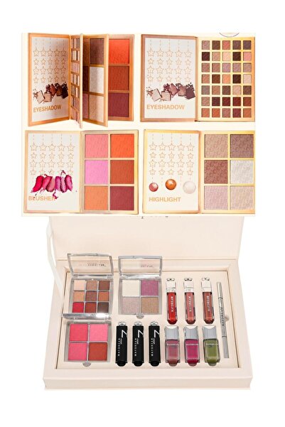 MAYDREAM طقم مكياج صغير مع ظل 4 طبقات من