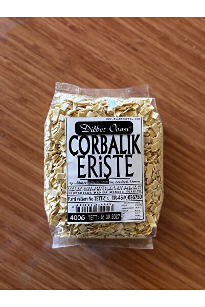 DİLBEROVASI ÇORBALIK ERİŞTE 400g