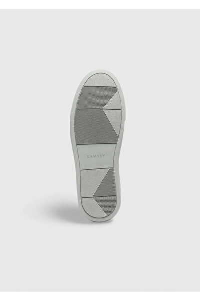 Ramsey Ανοιχτό γκρι σουέντ casual loafer