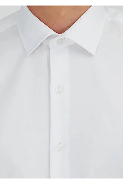 Ramsey White Regular Fit Woven Classic 100% Cotton Shirt