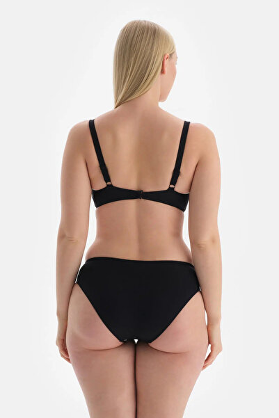 Dagi Black - Green Corseted Recovery Bikini Top