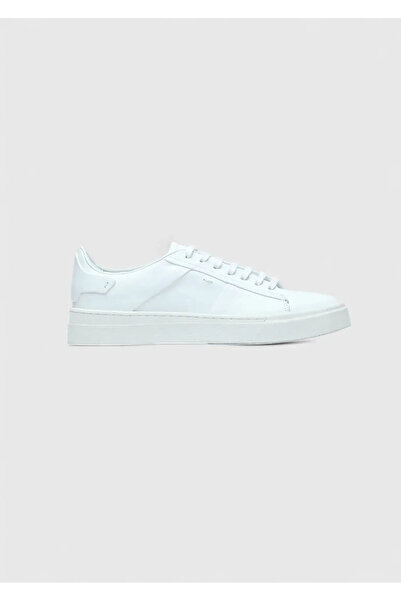 Ramsey White Leather Sneakers