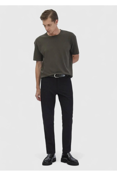 Ramsey Чорні прямі джоггінг-штани