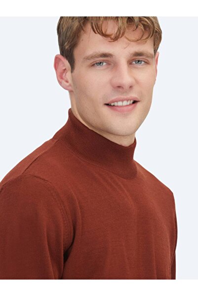 Kip Πλεκτό πουλόβερ με μισό ζιβάγκο από μάλλινο μείγμα ζακάρ