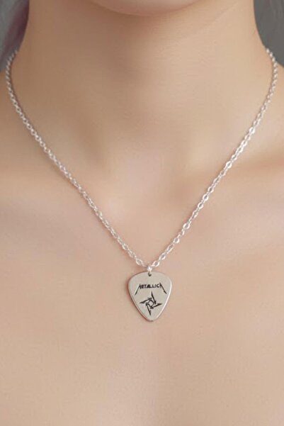 Köstebek Metallica Pena Necklace