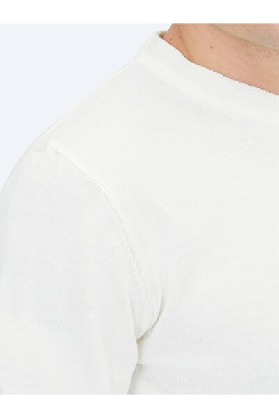 Kip Екрю велосипедний комір, прямий в'язаний светр