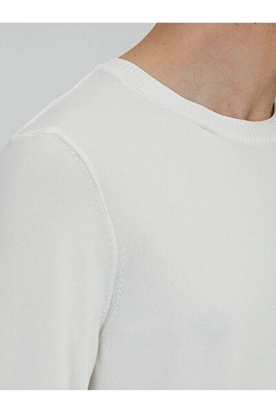 Kip Πλεκτό πουλόβερ με λαιμόκοψη Ecru