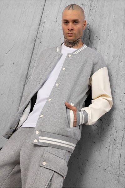 Plus Eighteen Varsity Men's College Jacket Us4001Gr