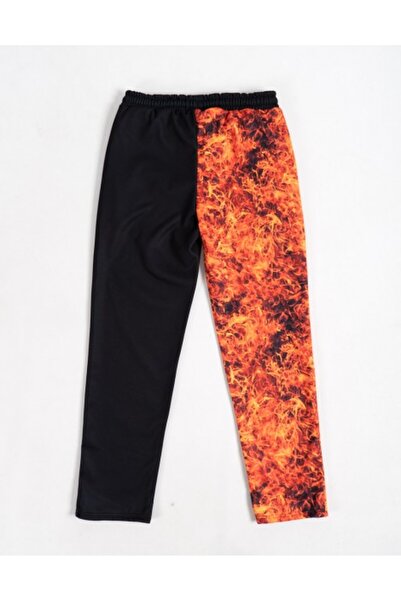No Future Sastoshi Nakamoto Flame Pants Sweatpants Nf0546Sy
