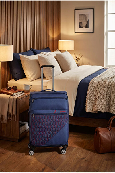 Wexta Valiz Kabin Boy Wx-3001 Model Vita Serisi KABİN / KÜÇÜK Boy Lacivert Ku...