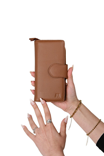 MFT Leather Design Шкіряний гаманець | Mimosa 6073 - Flother Mat Fındık