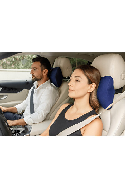 Automix Visko Ergonomik Boyun Destek Yastığı | Araç Ofis Ev Kullanımı | Hafız...