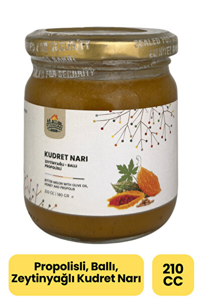 YUVADAN Kudret Narı Zeytinyağlı, Ballı, Propolisli | 210g