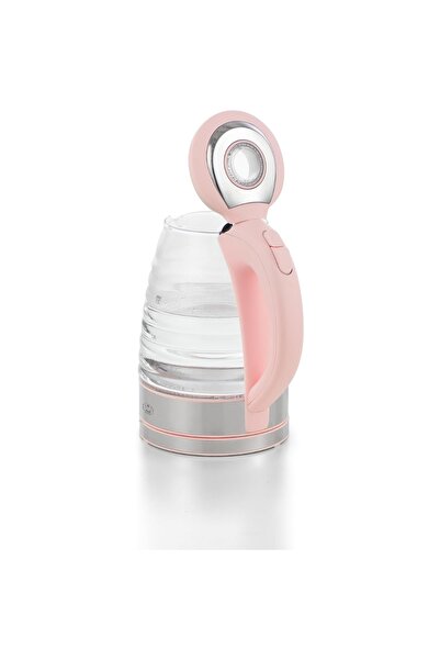 ALSAIF Electric Glass Kettle With LED Light 1.7Liter 2200W