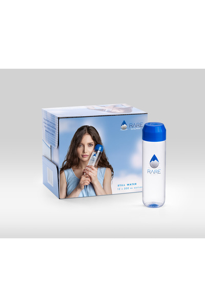 RARE Water Natural Mineral Spring Water 12x 500ml - PET