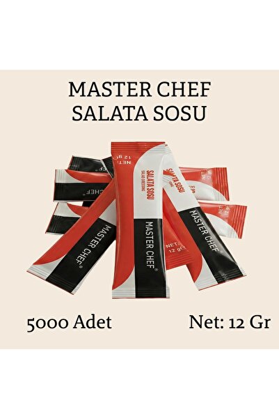 Masterchef 12 gr Ekşili(Salata) Sos 5000 Adet
