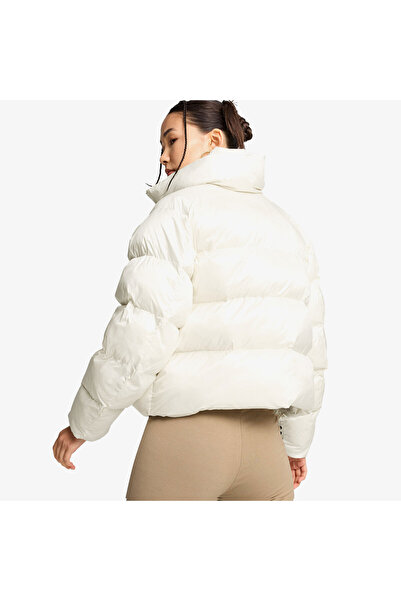 Puma Shiny Puffer Women's Cream Coat