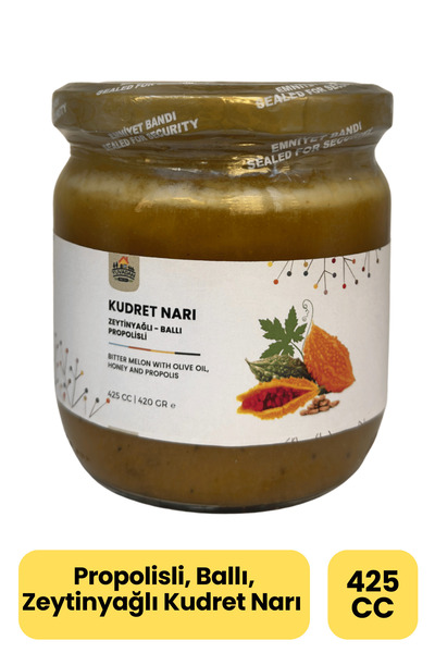 YUVADAN Kudret Narı Zeytinyağlı Ballı Propolisli 425g