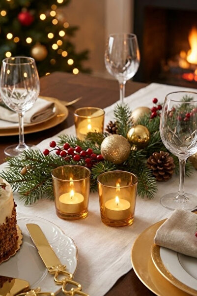 Arma House 2. Kalite Düz Cam Bronz Renkte Mumluk