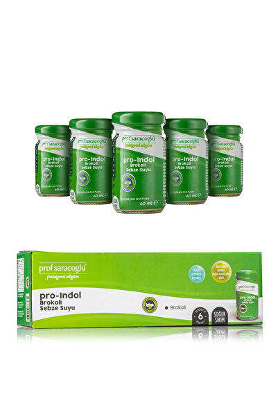 prof saracoglu Pro Indol Brokoli Shot (5 X 60 ML)