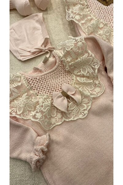 Nipperland Knitwear hospital discharge set for baby girl and boy 100% organic cotton