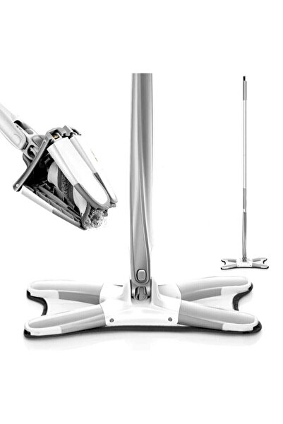 FORSACE X Mop Yer Ve Duvar Silme Mop Kendinden Sıkmalı + Yedek Bez