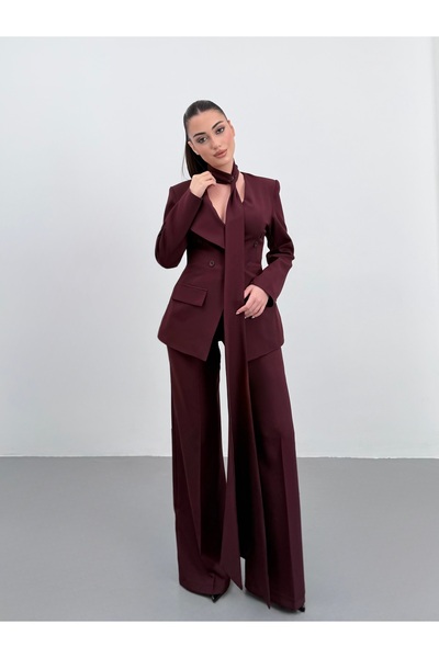 ossons Shawl Collar Double-Breasted Sets