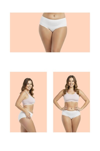 Newlilla 1007 Chiloți bato zilnic pentru femei mix 5 piese V15