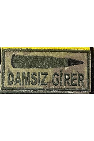 Genel Markalar Nakış Patch Damsız Girer TSK