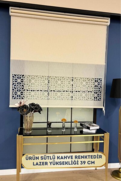 VOLPER MEKANİK Volper Vp1030 Çift Mekanizmalı Lazer Kesim Tül Ve Stor Perde S...