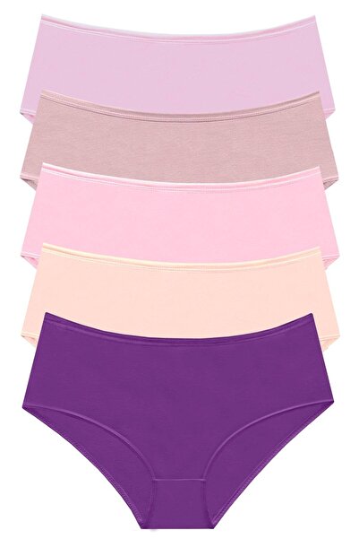 Newlilla 1007 Women's Mix 5-Piece Daily Bato Panties 1007-v8