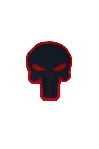 SINGLE SWORD رقعة جمجمة بلاستيكية - حجاب