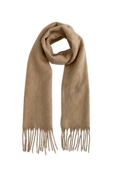 Vanelia Bej Yumuşak Dokulu Atkı Şal