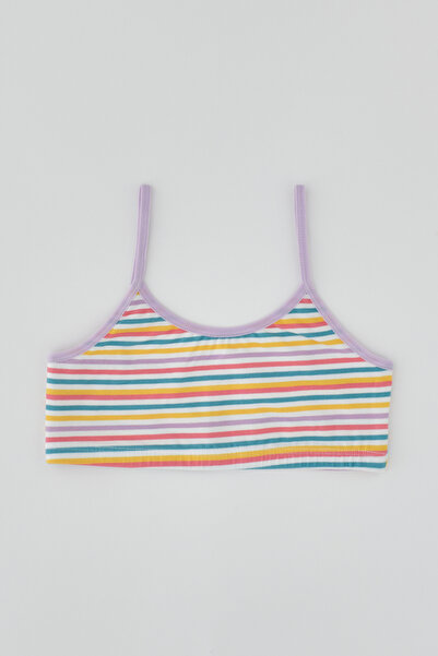 Dagi Lila mintás lány mintás melltartó