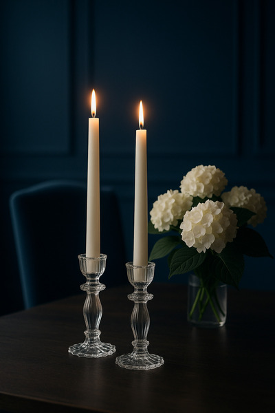 Arma House 2’li Kristal Cam Şamdan Seti