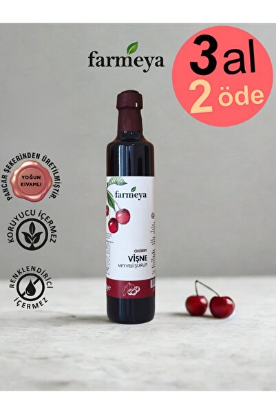 farmeya Vişne Özü 700gr - Vişne Meyveli Şurup