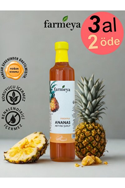 farmeya Ananas Özü 700gr - Ananas Meyveli Şurup